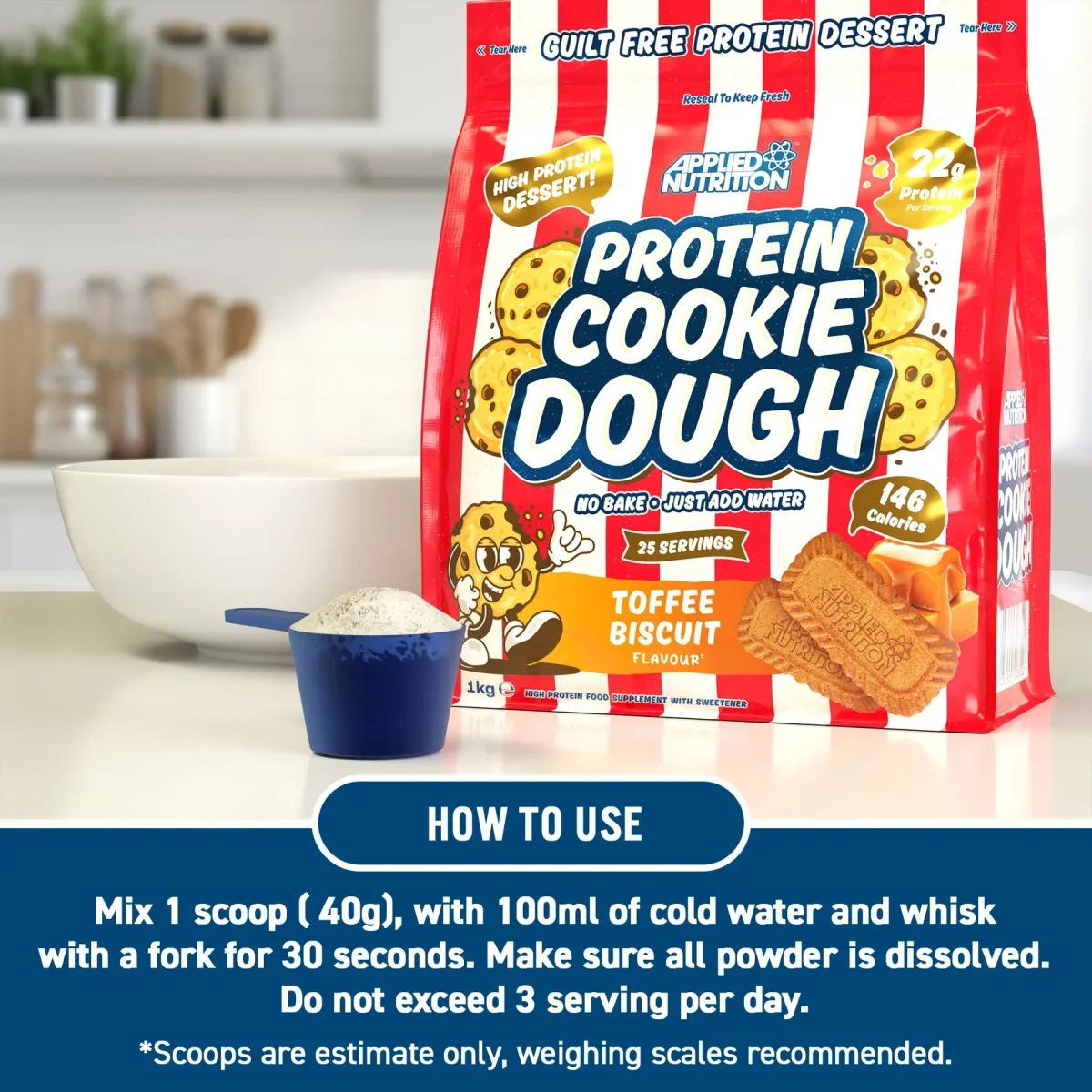 Whey Protein Cookie Dough – Image 6
