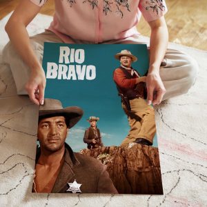 Tableau Affiche Rio Bravo (1959)