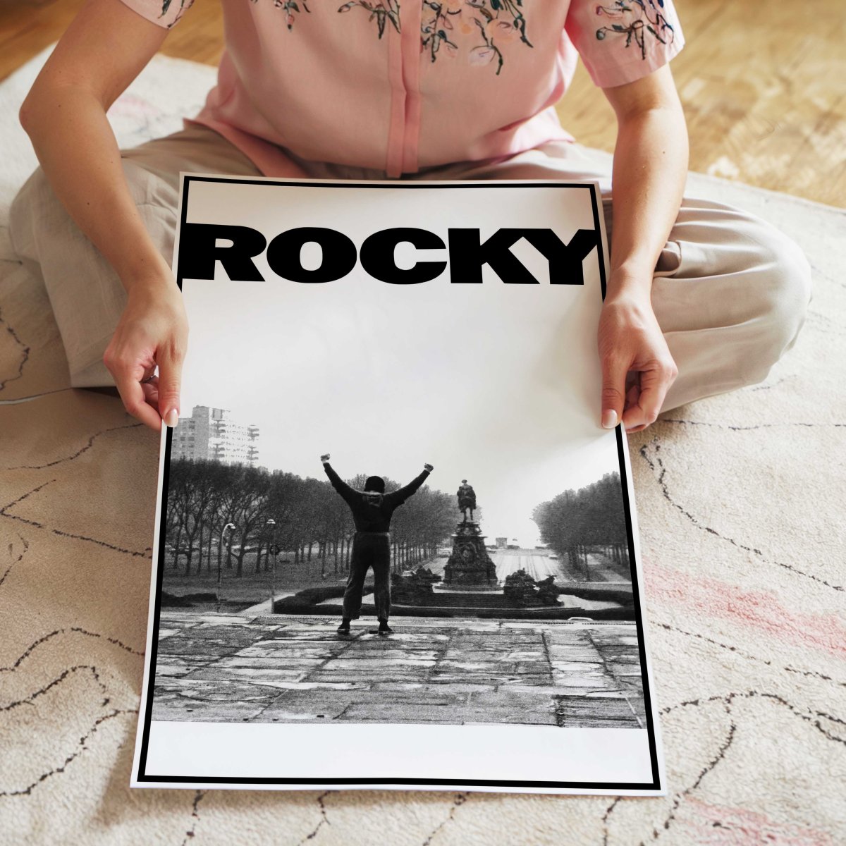 Tableau Affiche Rocky (1976)