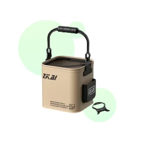 Seau de Pêche Pliable Multifonctionnel