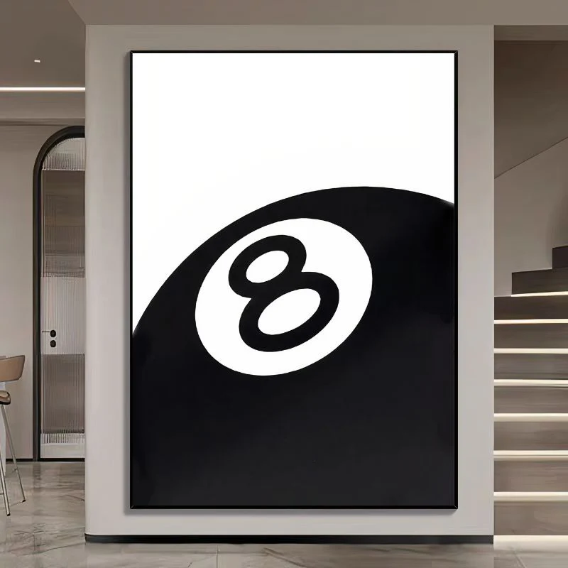 Tableau Boule Noire du Billard – Image 3