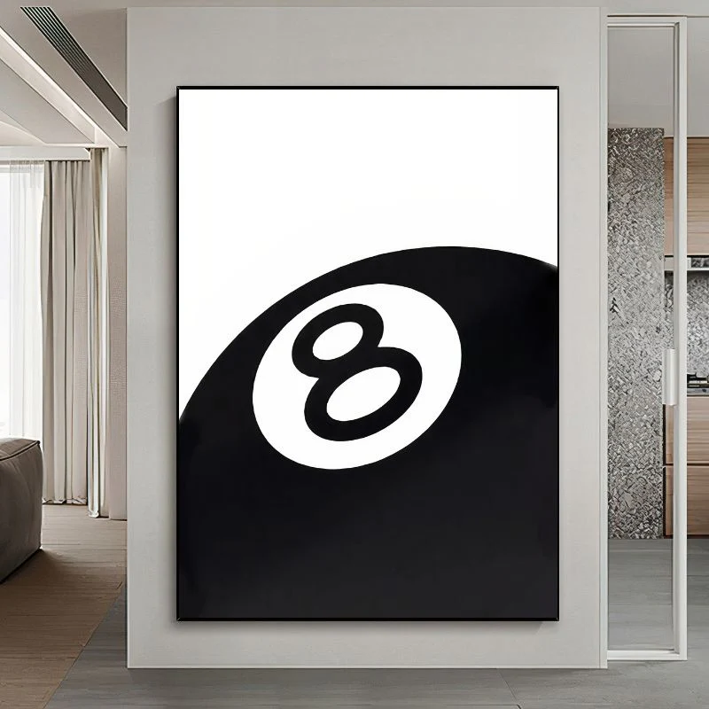 Tableau Boule Noire du Billard – Image 4