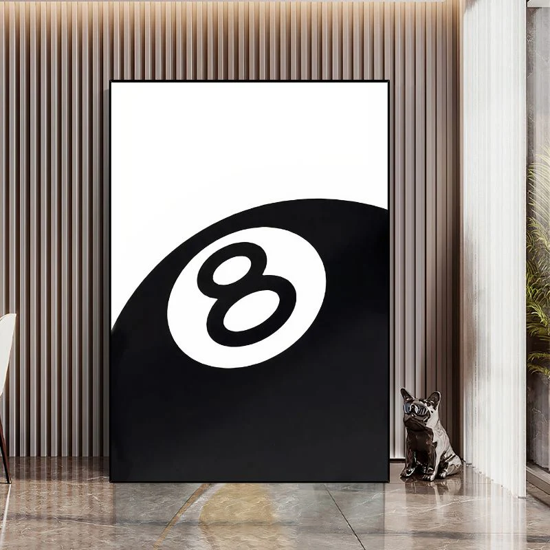 Tableau Boule Noire du Billard – Image 5