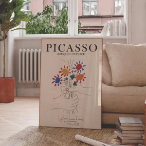 Tableau Bouquet de Fleurs Pablo Picasso