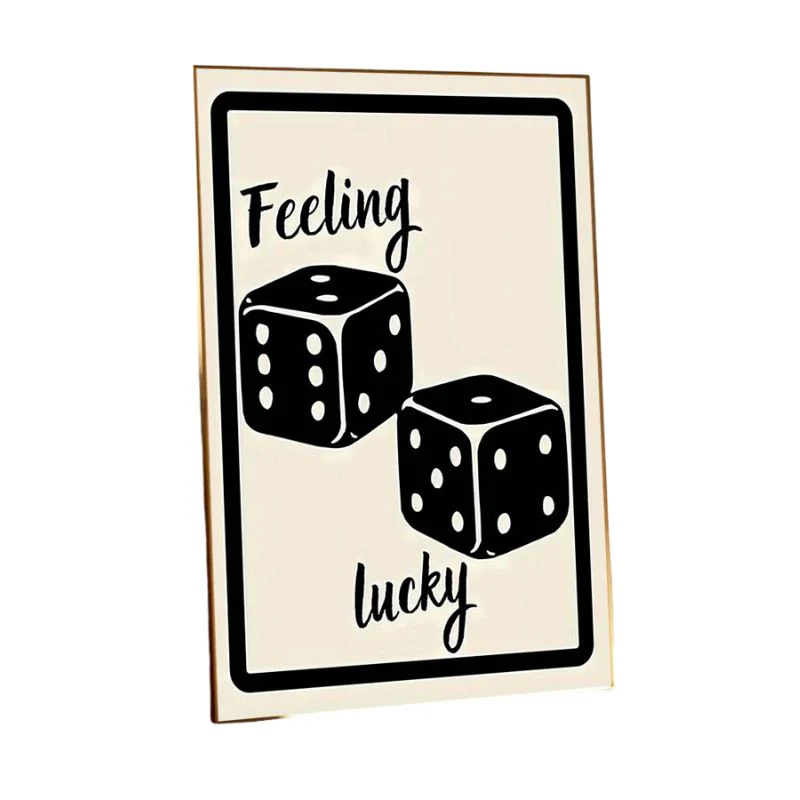 Tableau Casino Cartes Noir et Blanc – Image 7