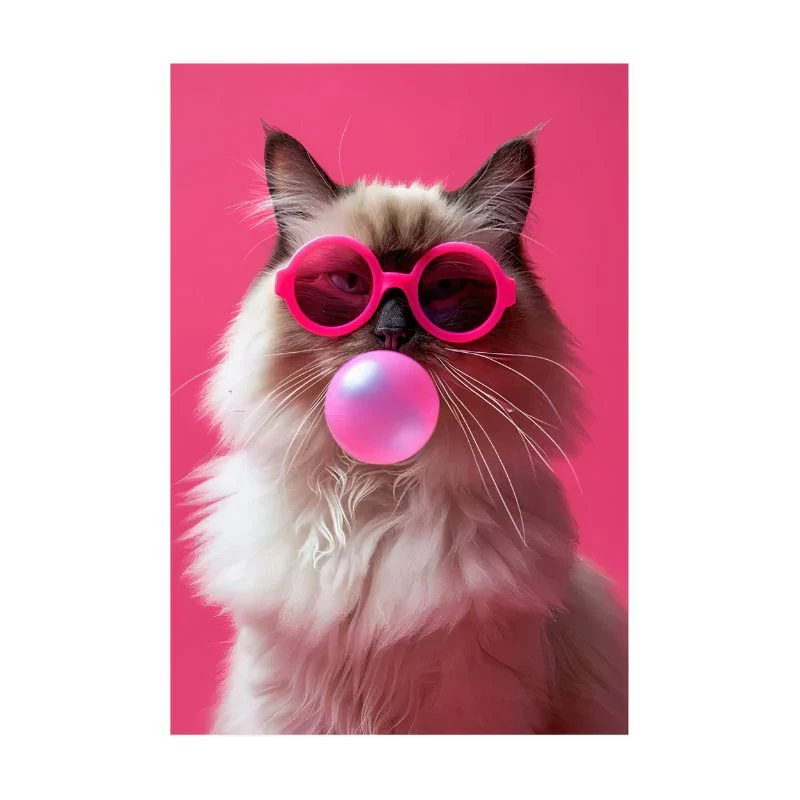 Tableau Chat Pop Art Décalé – Image 5