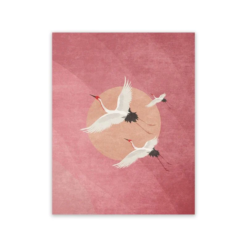 Tableau Grue Japonaise – Image 4