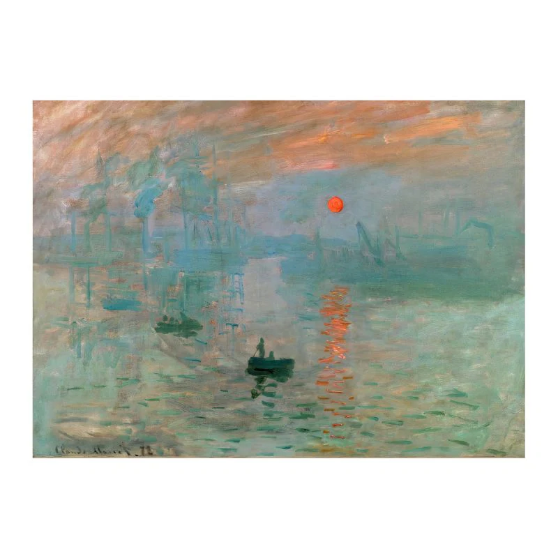 Tableau Impression Soleil Levant - Claude Monet – Image 4