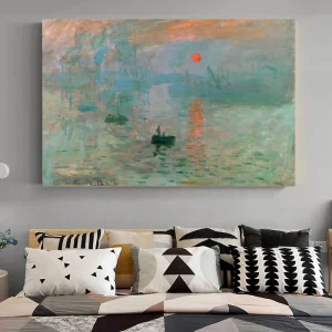Tableau Impression Soleil Levant - Claude Monet