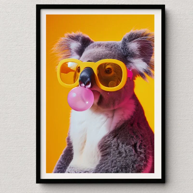Tableau Koala Pop Art – Image 3