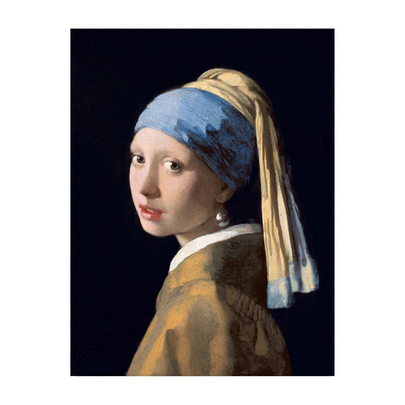 Tableau La Jeune Fille à la perle – Johannes Vermeer – Image 5