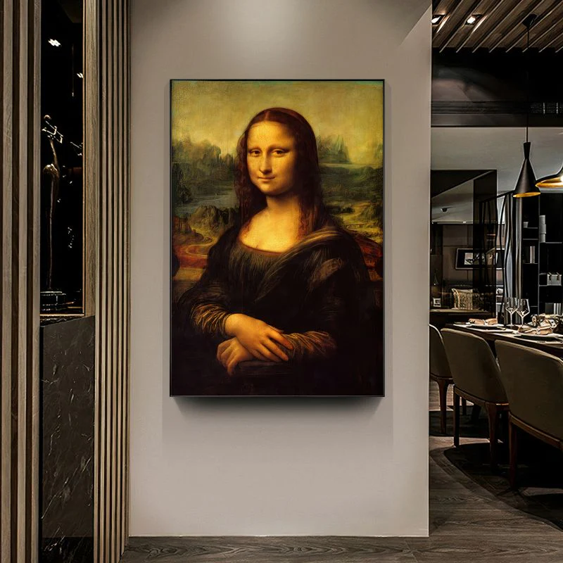 Tableau La Joconde Mona Lisa - Léonard de Vinci – Image 4