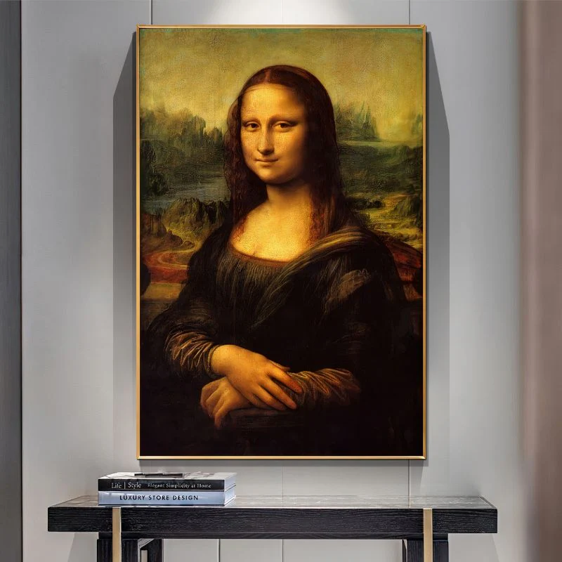 Tableau La Joconde Mona Lisa - Léonard de Vinci – Image 3