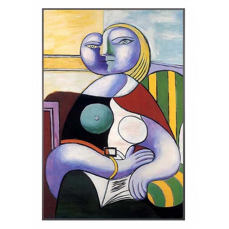 Tableau La Lecture - Pablo Picasso – Image 4