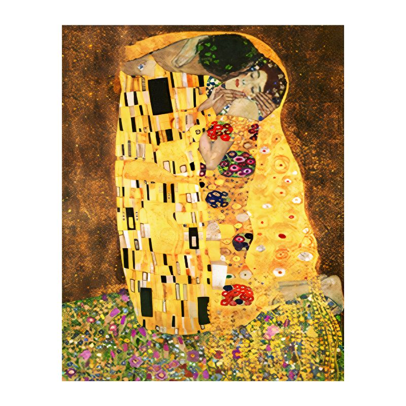 Tableau Le Baiser - Gustav Klimt – Image 4