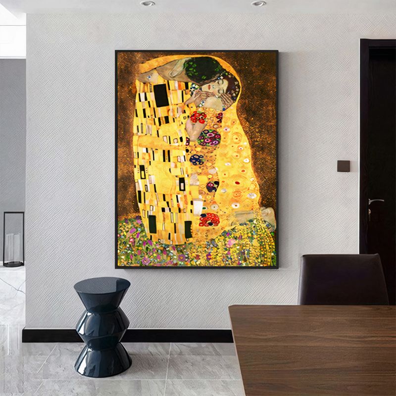 Tableau Le Baiser - Gustav Klimt – Image 3