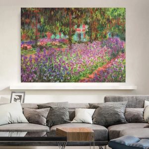 Tableau Le Jardin de l'Artiste à Giverny - Claude Monet