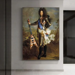 Tableau Louis XIV Rock Start