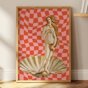 Tableau Naissance de Vénus Pop Art