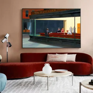 Tableau Nighthawks - Edward Hopper