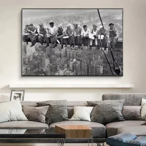 Tableau Ouvriers de New-York