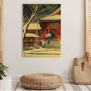 Tableau Paysages Japonais Rétro