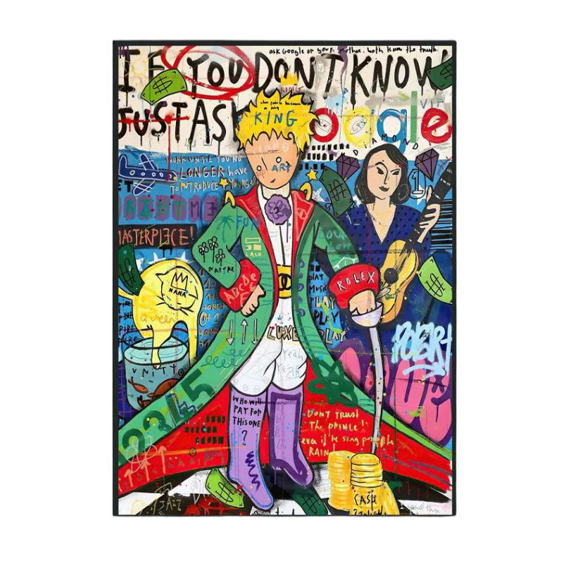 Tableau Petit Prince Street Art – Image 6