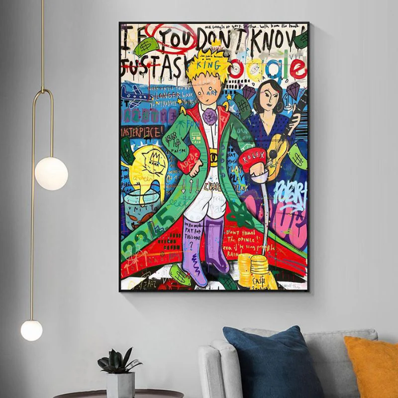 Tableau Petit Prince Street Art – Image 4