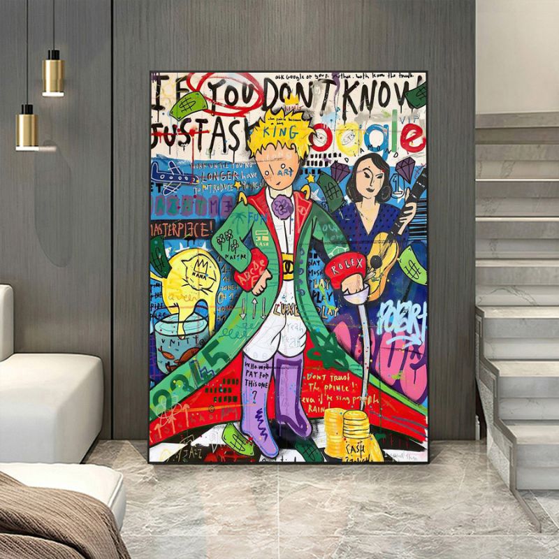 Tableau Petit Prince Street Art – Image 5