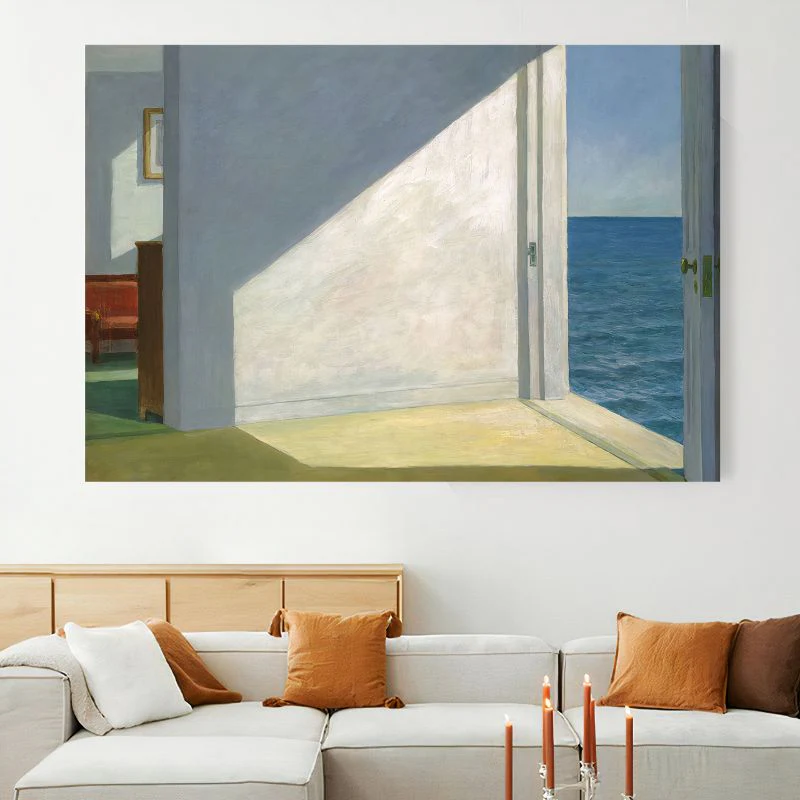 Tableau Rooms by The Sea - Edward Hopper