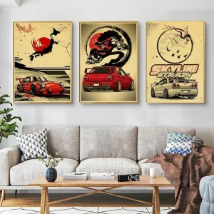 Tableau Voiture Japonaise