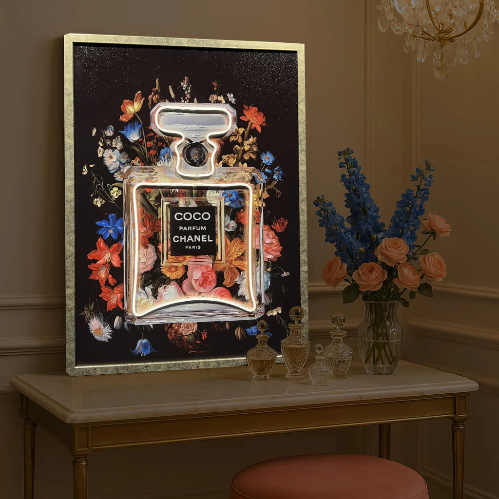 Tableau Pop Art - Le Parfum Floral - LED - Décoration Murale Tendance – Image 3