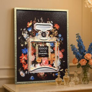 Tableau Pop Art - Le Parfum Floral -  LED - Décoration Murale Tendance