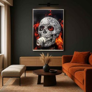 Tableau Vanité Contemporaine - Décoration Murale Moderne et luxueuse