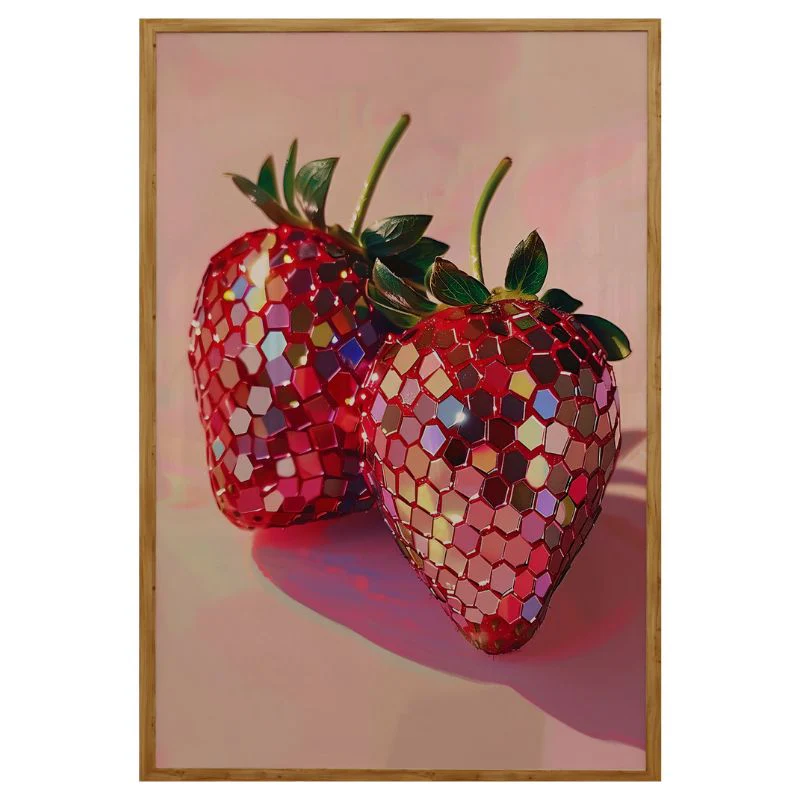 Tableau Fraise Disco – Image 5