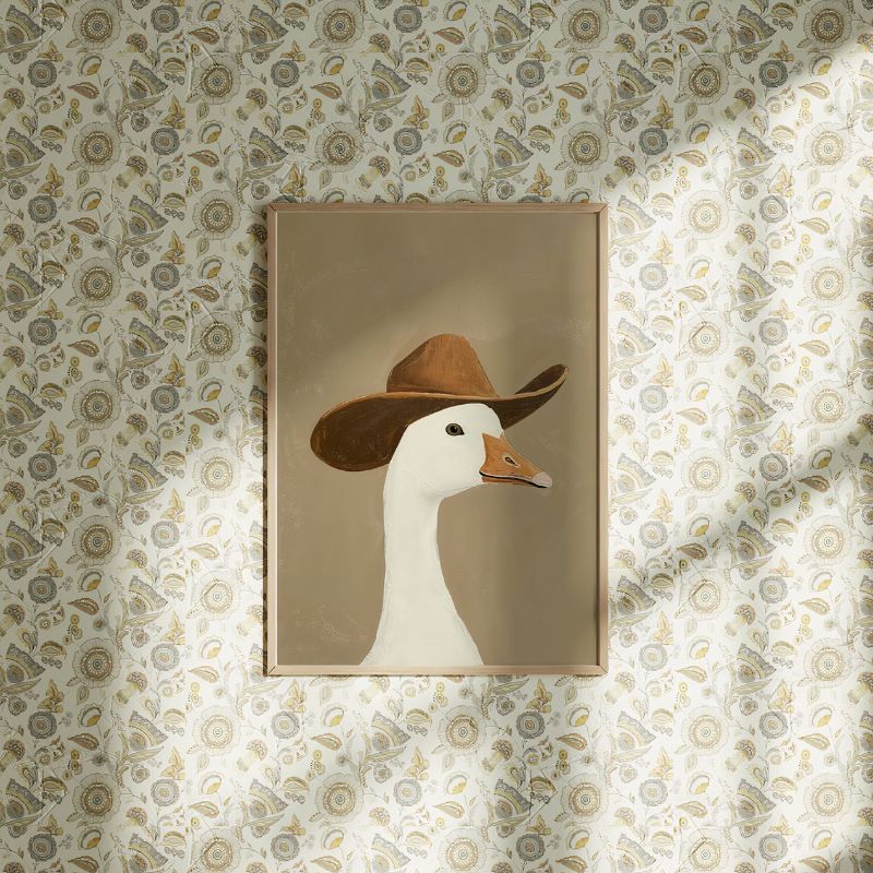 Tableau l'Oie au Chapeau de Cowboy – Image 2