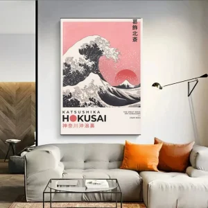 Tableaux Reproductions Modernes Katsushika Hokusai