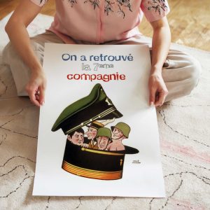 Tableau Affiche The Seventh Company Has Been Found (1975)