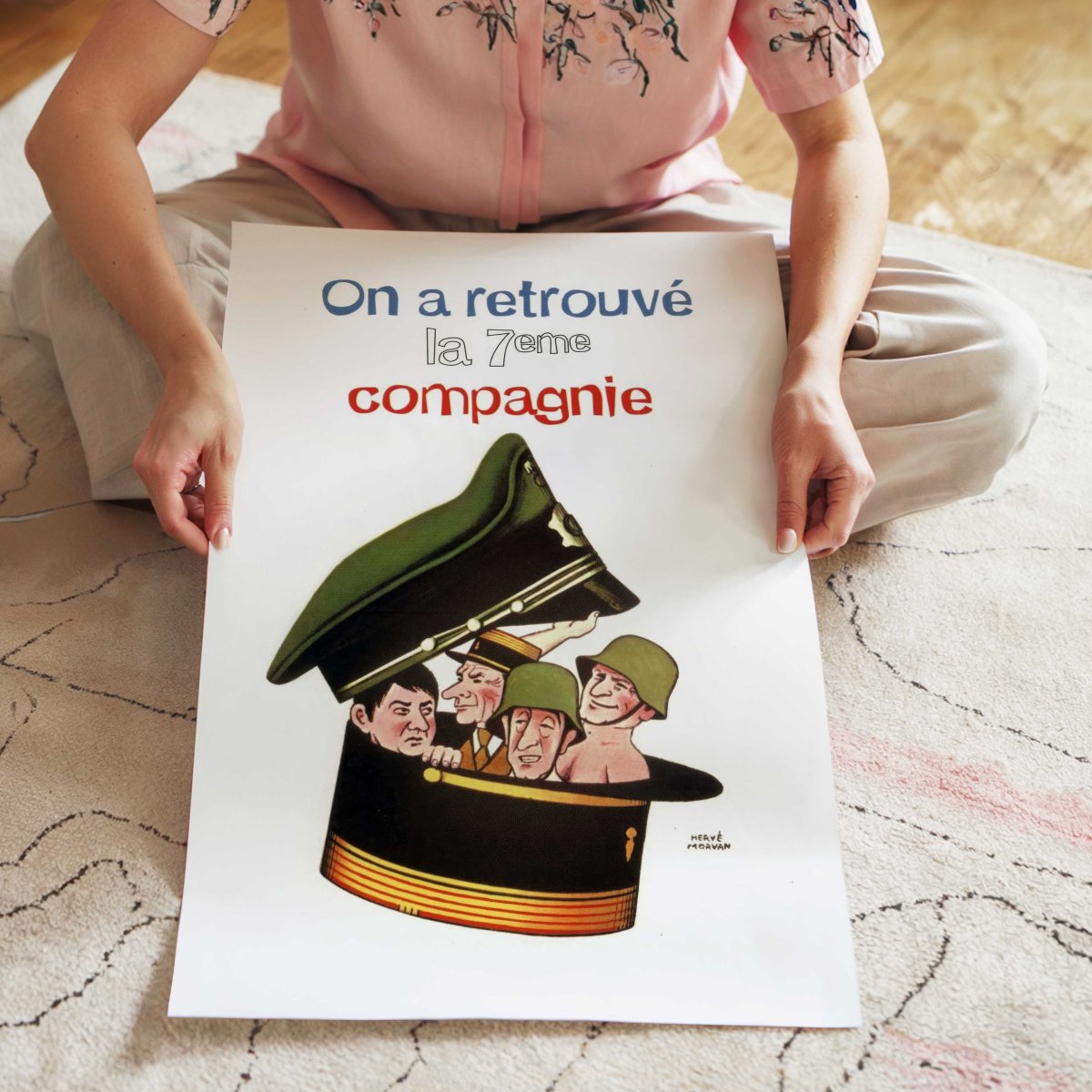 Tableau Affiche The Seventh Company Has Been Found (1975)