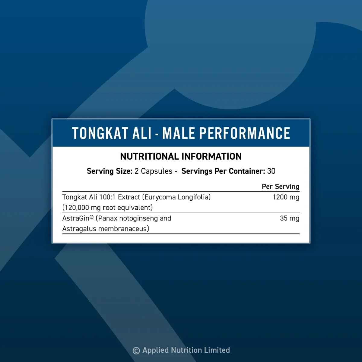 Tongkat Ali - Testosterone Supplement 1200mg – Image 3