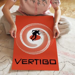 Tableau Affiche Vertigo (1958)