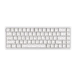 AJAZZ AK680 MAX Blanc ANSI Side-Printed