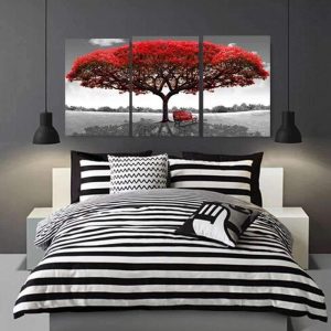 Tableau Triptyque Arbre de vie
