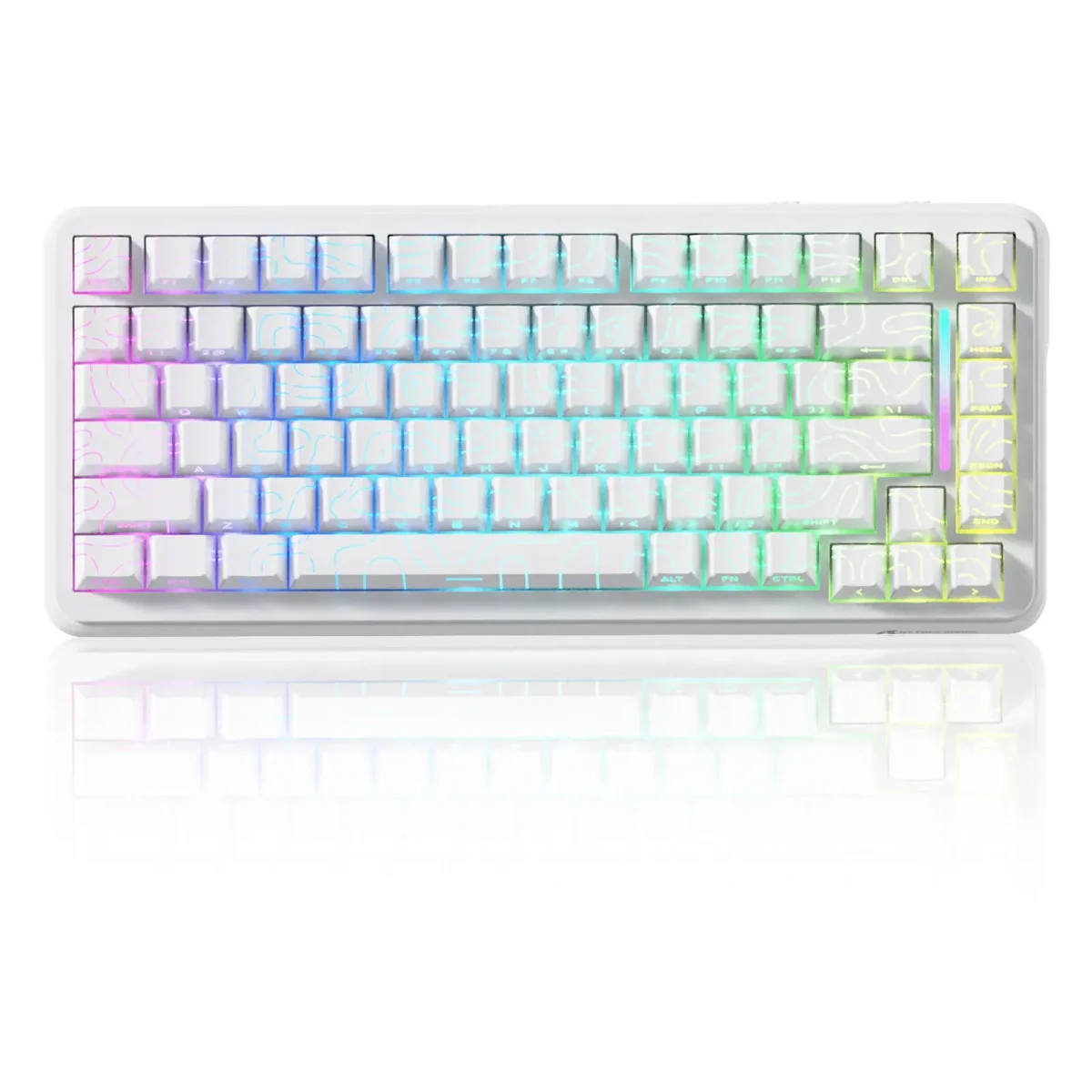 Attack Shark X82 PRO HE Wireless Rapid Trigger Contour blanc – Image 4