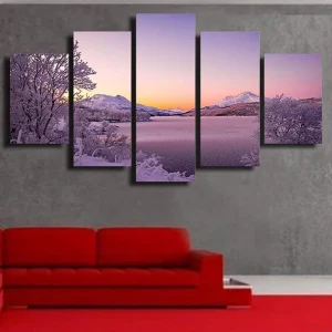 AURORE SOUS LA NEIGE