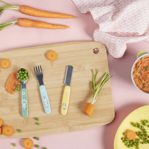 Couverts métal pour bébé - Dès 12 mois – Image 3