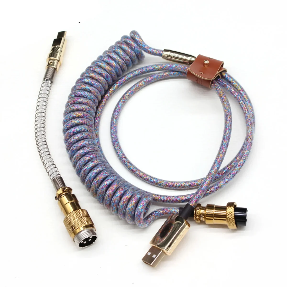 Câble de clavier custom électroluminescent Type-C Paillette – Image 2