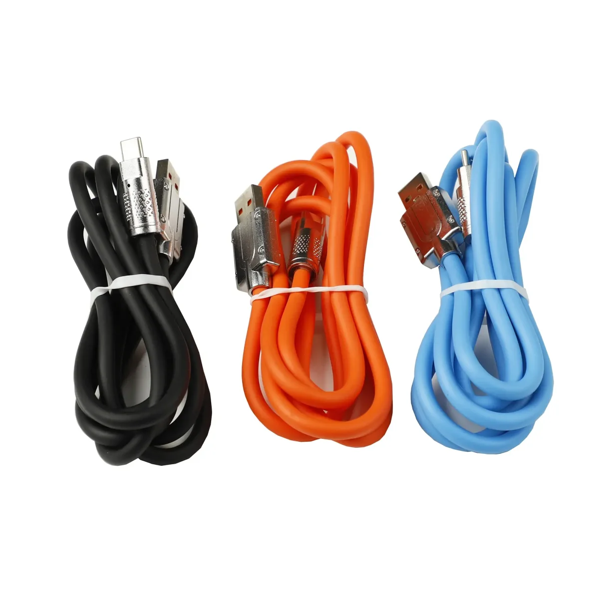 Câble de clavier custom en Gel USB Type-C Bleu – Image 3