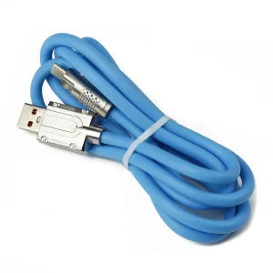 Câble de clavier custom en Gel USB Type-C Bleu