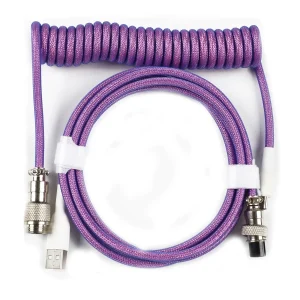 Câble de clavier custom simple USB Type-C Purple
